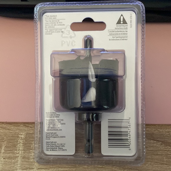 NWT BOSCH HCD212 2-1/8 In. Daredevil Wood Hole Saw with Arbor - Picture 2 of 6